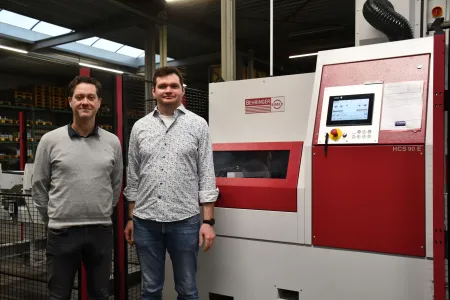 Nieuwe zaagmachine halveert levertijden voor draadstangen op maat