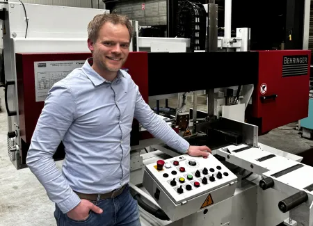 Deze nieuwe zaagmachine is sneller en vooral nauwkeuriger